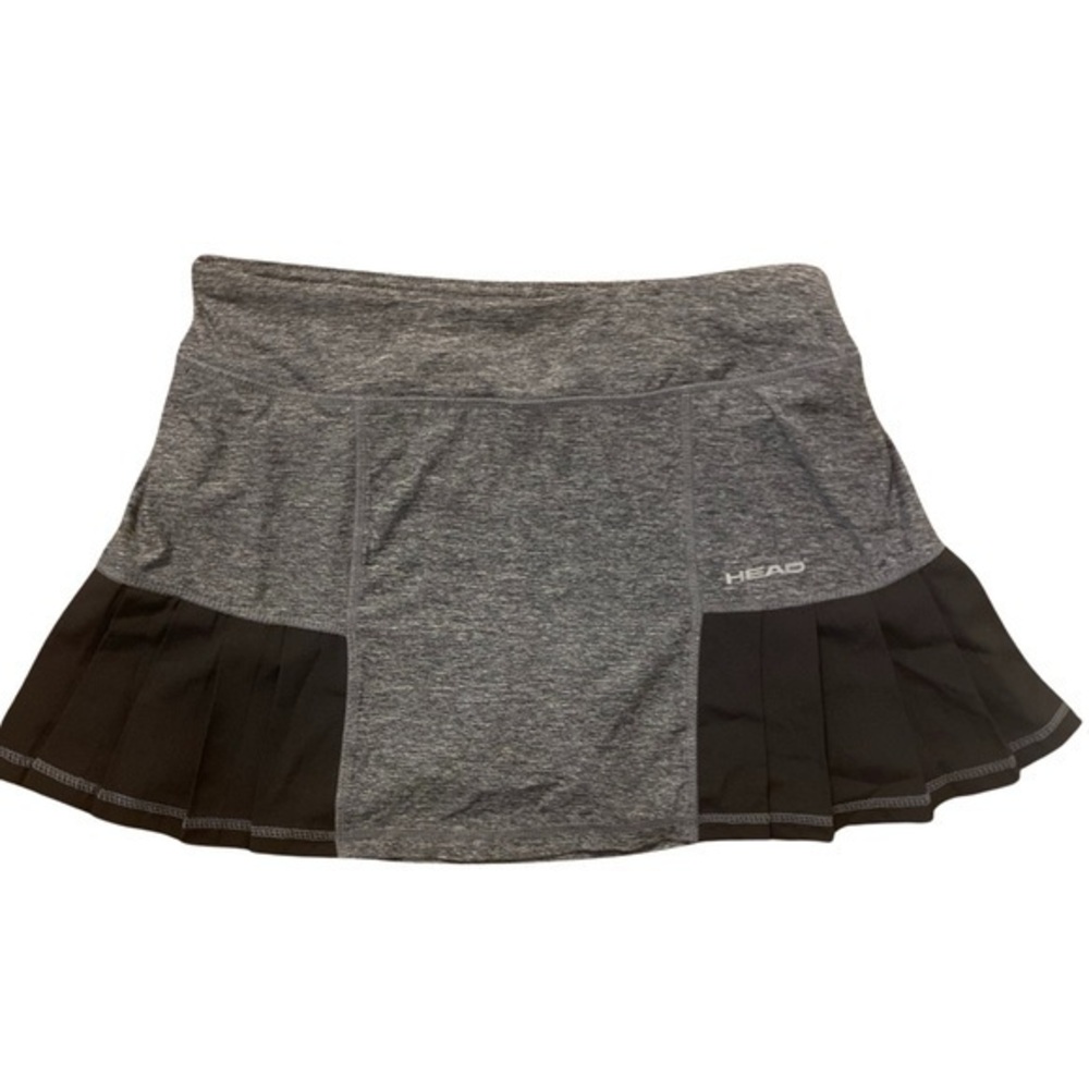 Head Tennis Skort - S gray /black , polyester spandex